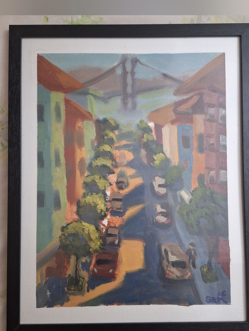 Original Oil Painting 11x14 Canvas Paper